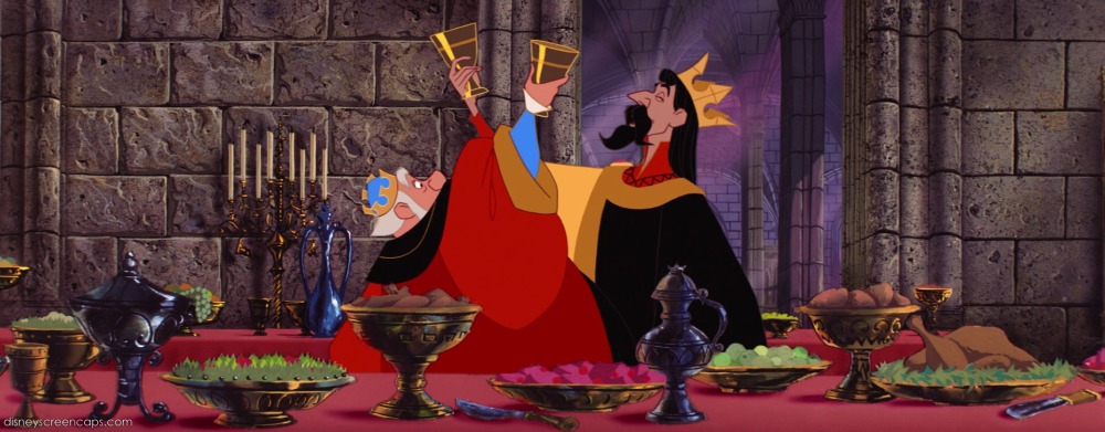 There is SO much drinking in old Disney films!